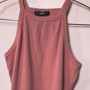 Dusty Pink Crop Tank